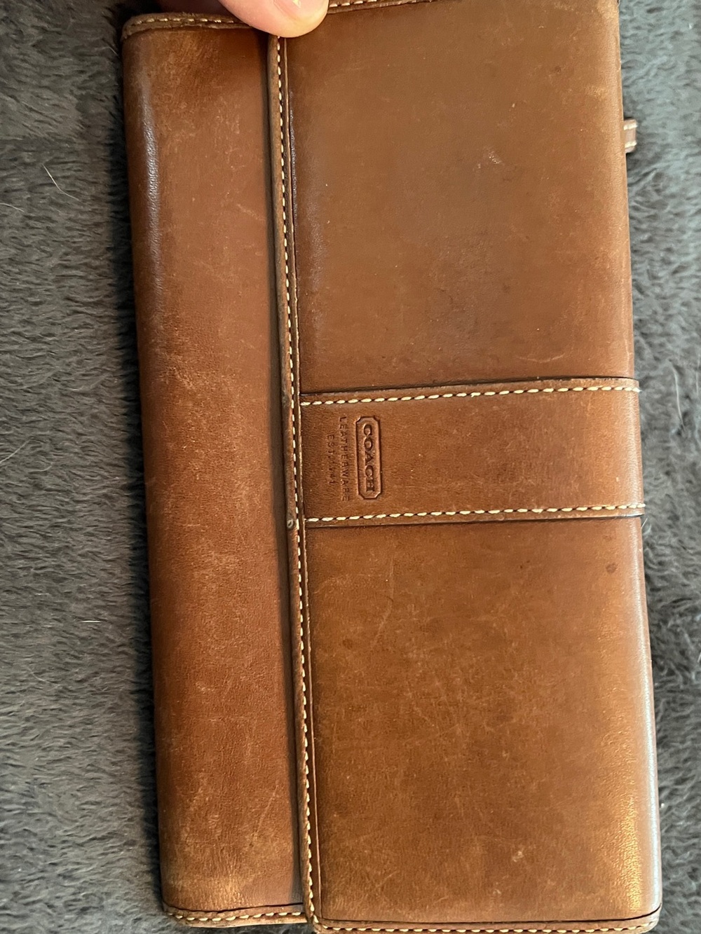 Vintage COACH Brown Leather Wallet